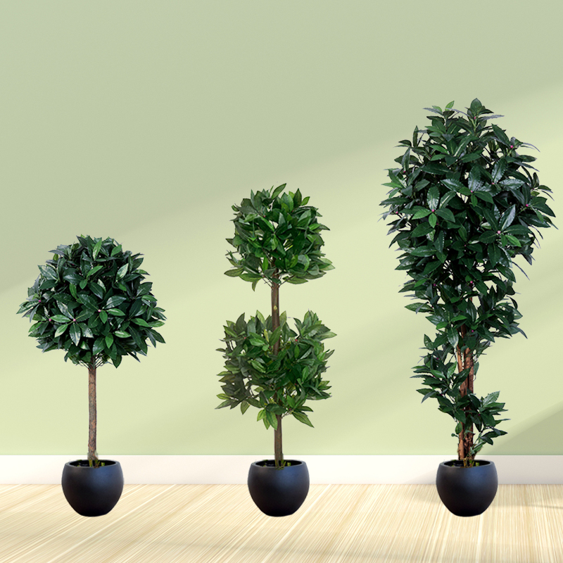 JIYUAN Artificial Bay Tree tree Artificial Laurel Tree tree for Outdoor and Indoor