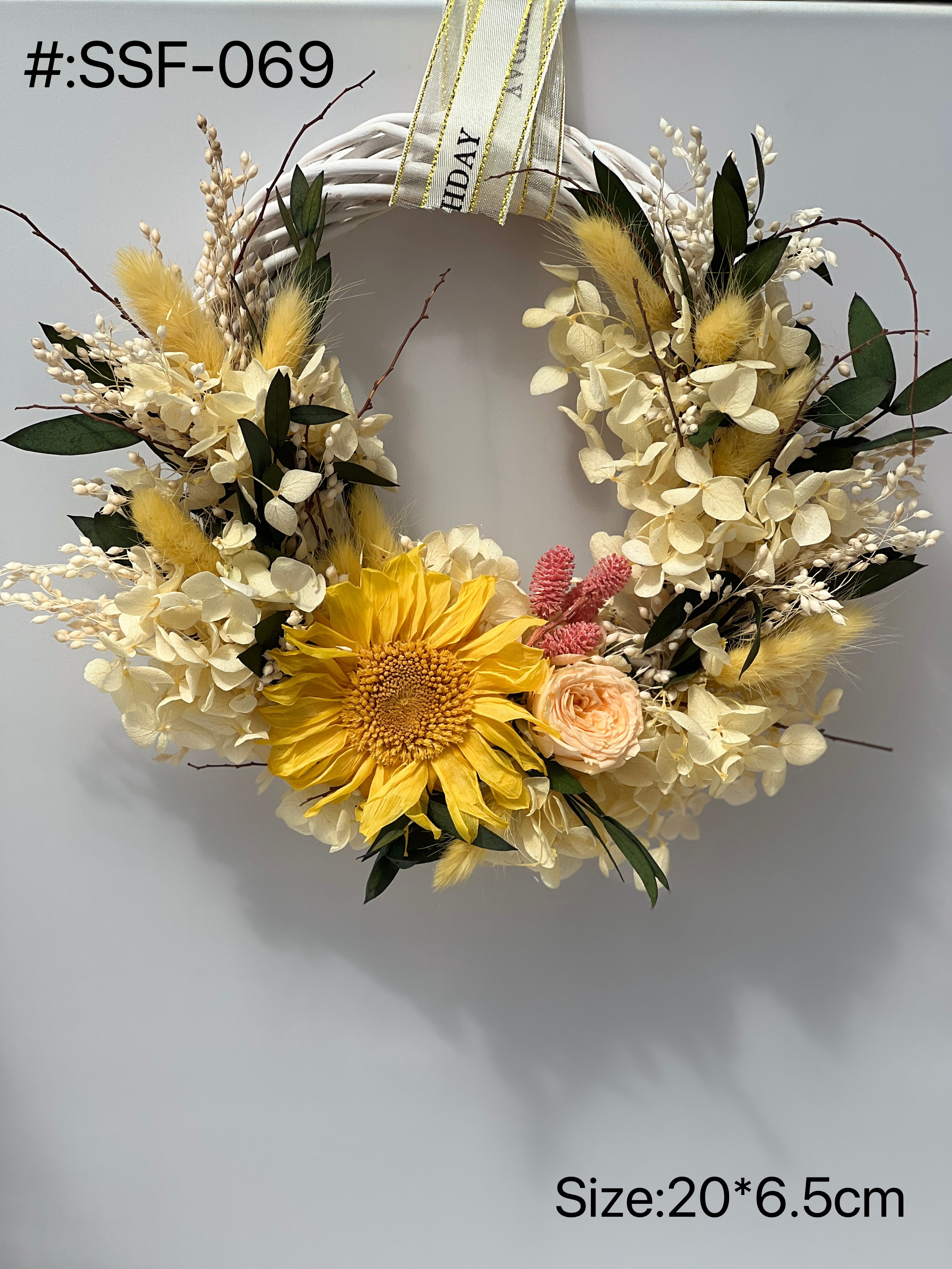 Eternal flower wreath