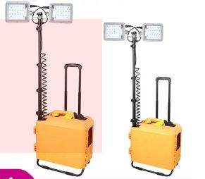Portable lifting work light