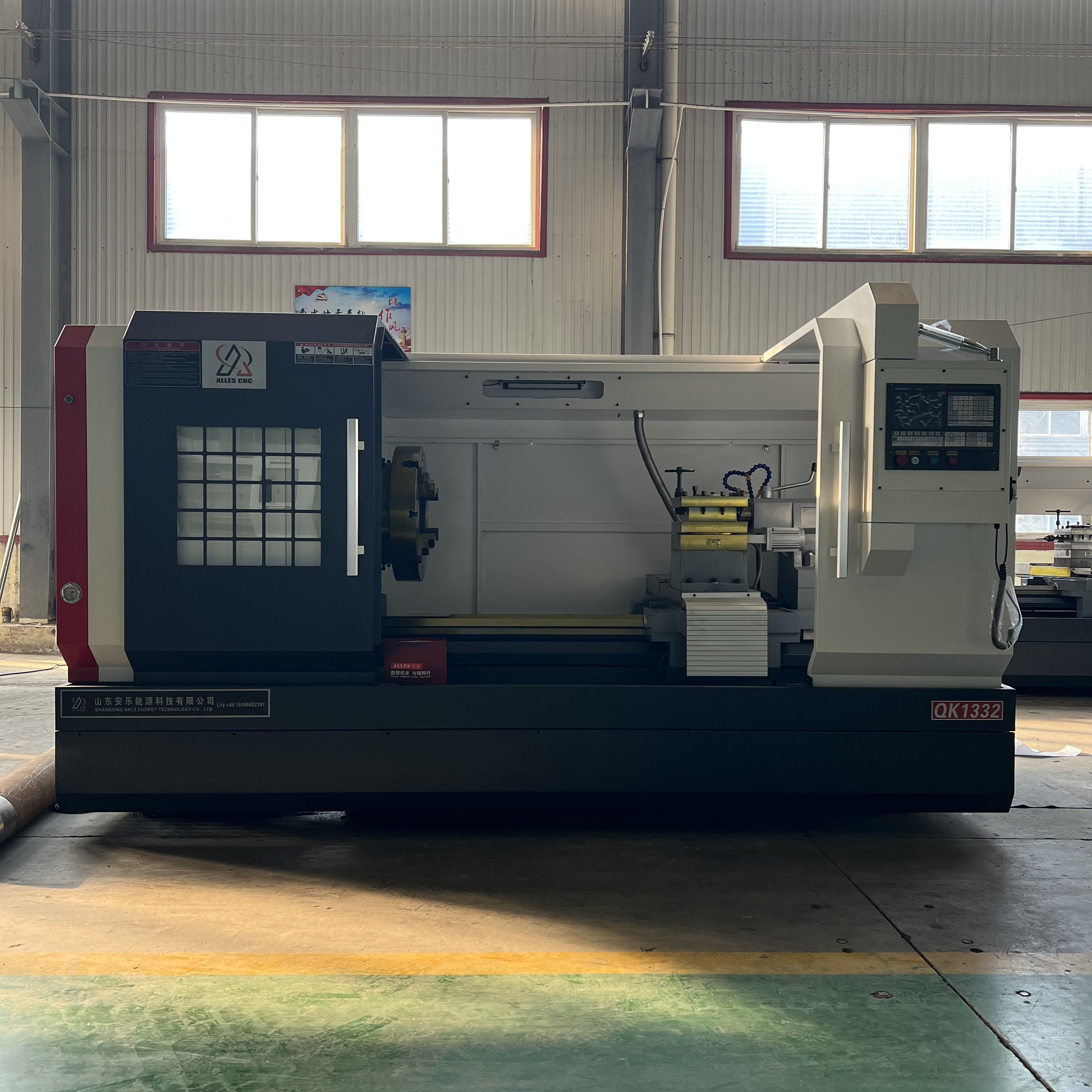 ALLES CNC pipe thread lathe