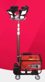 Large lifting lighting fixture