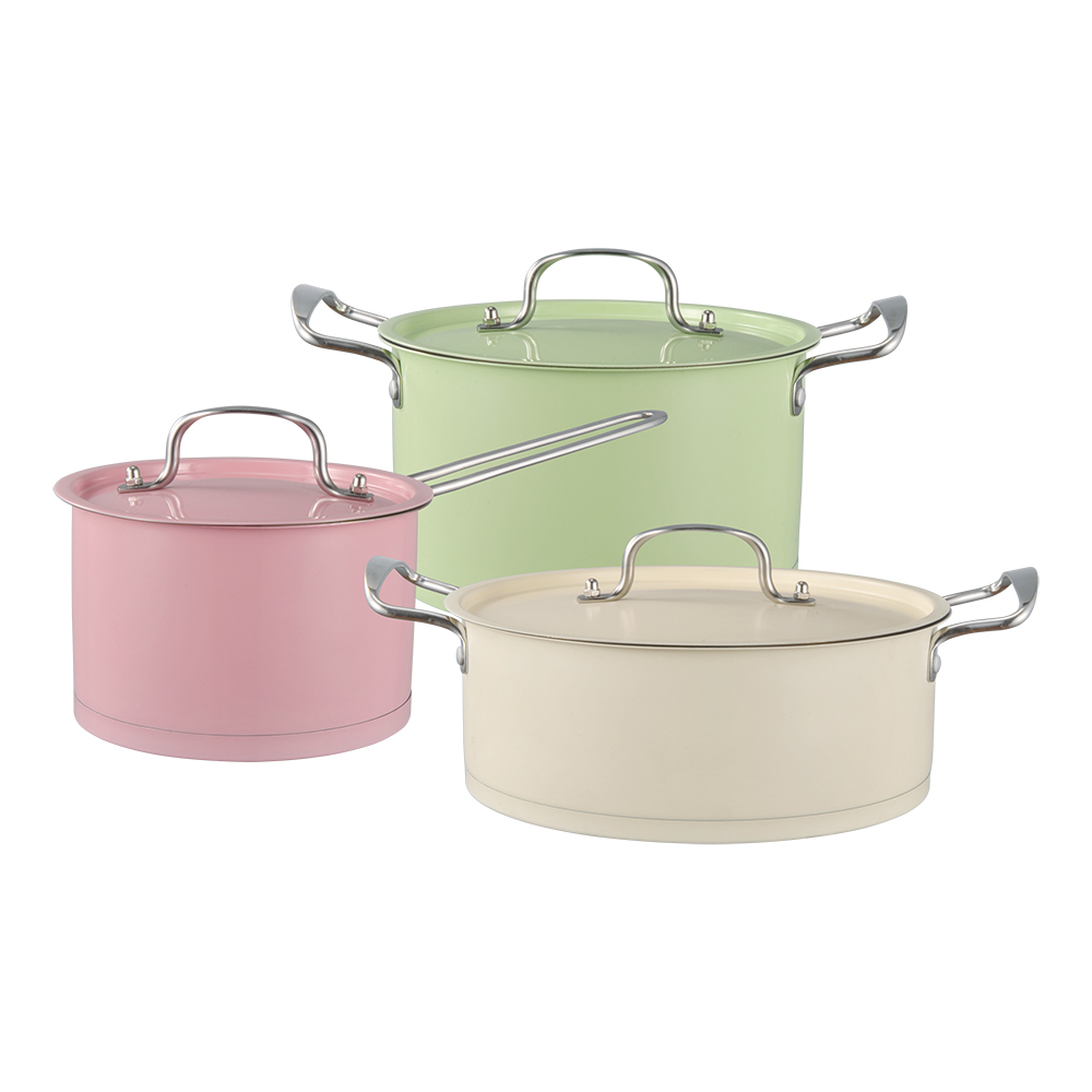 Stainless steel cookware set