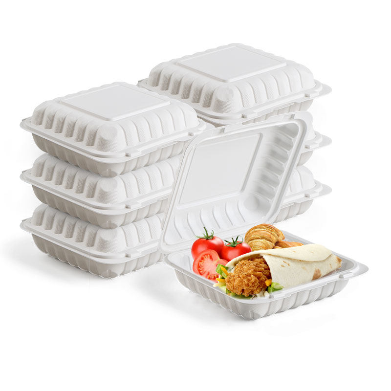 Plastic| 3 Compartment Leak proof Food Container