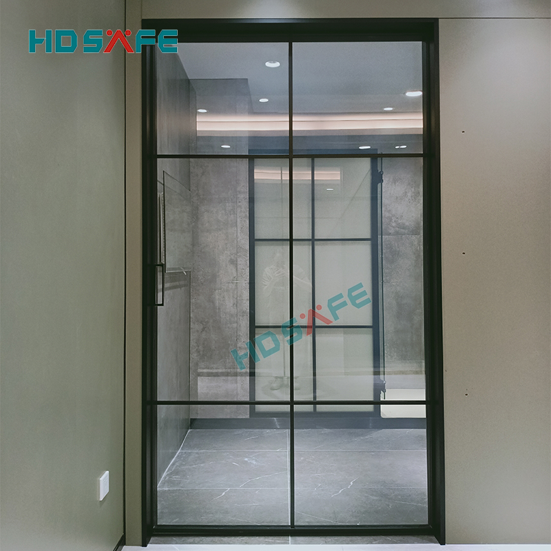 Glass door