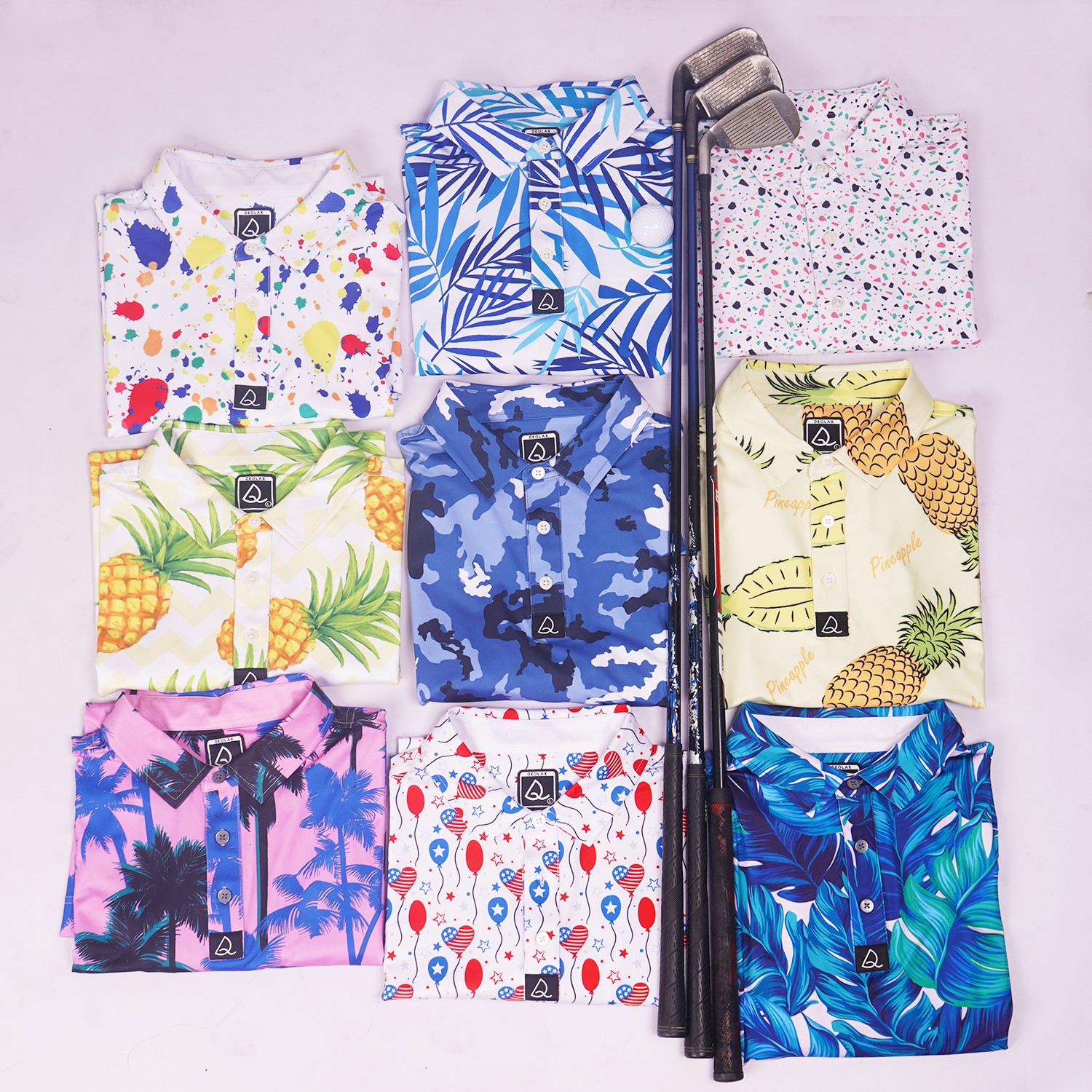Seamless polo shirts