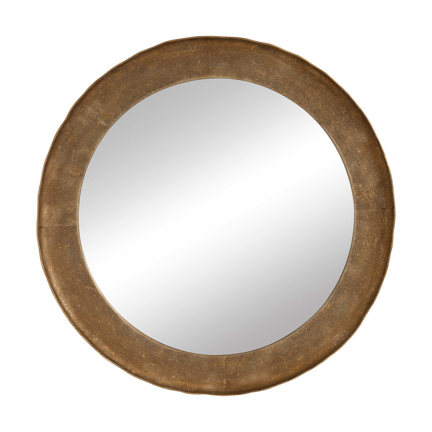 Hand-made Round metal frame Wall Mirror