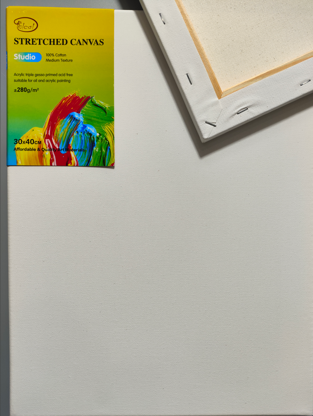 stretched canvas