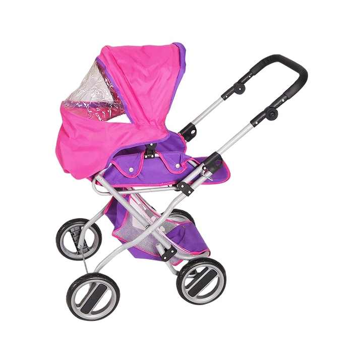 Children Toy 4-wheel Baby Stroller Folding Cart Kids Cart Toy