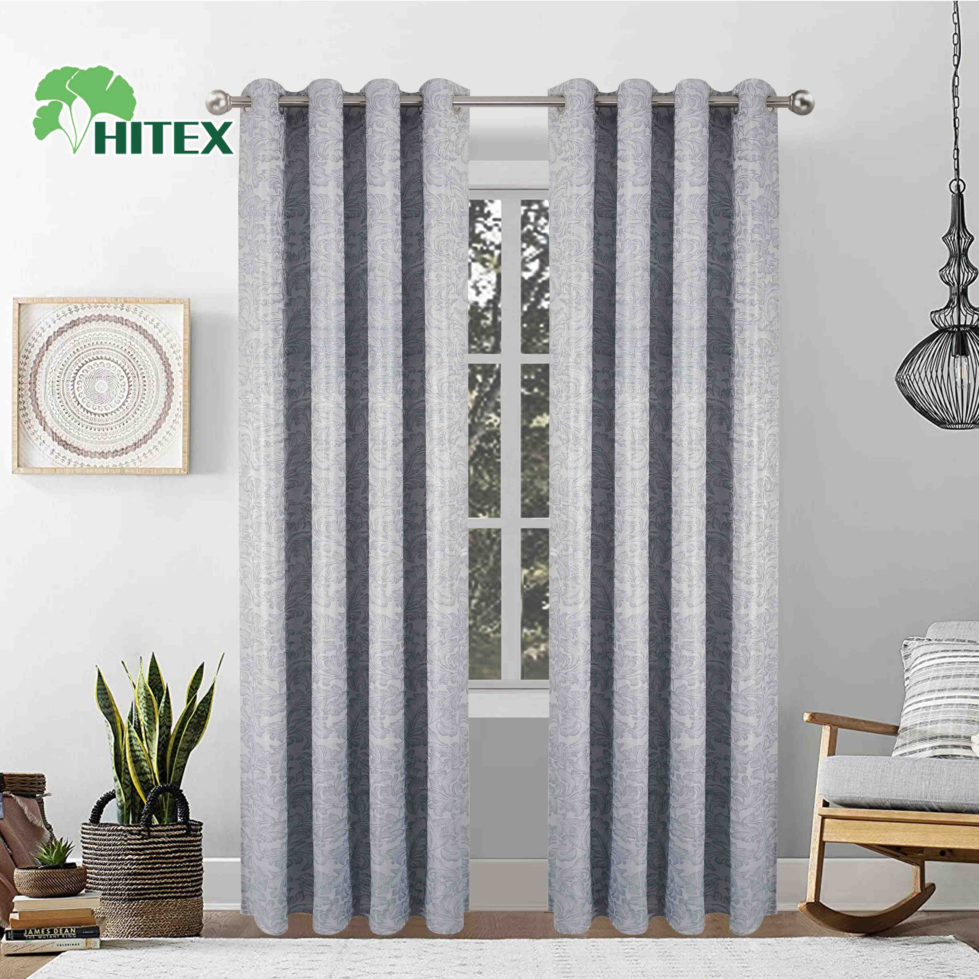 100%polyester Jacquard Curtain