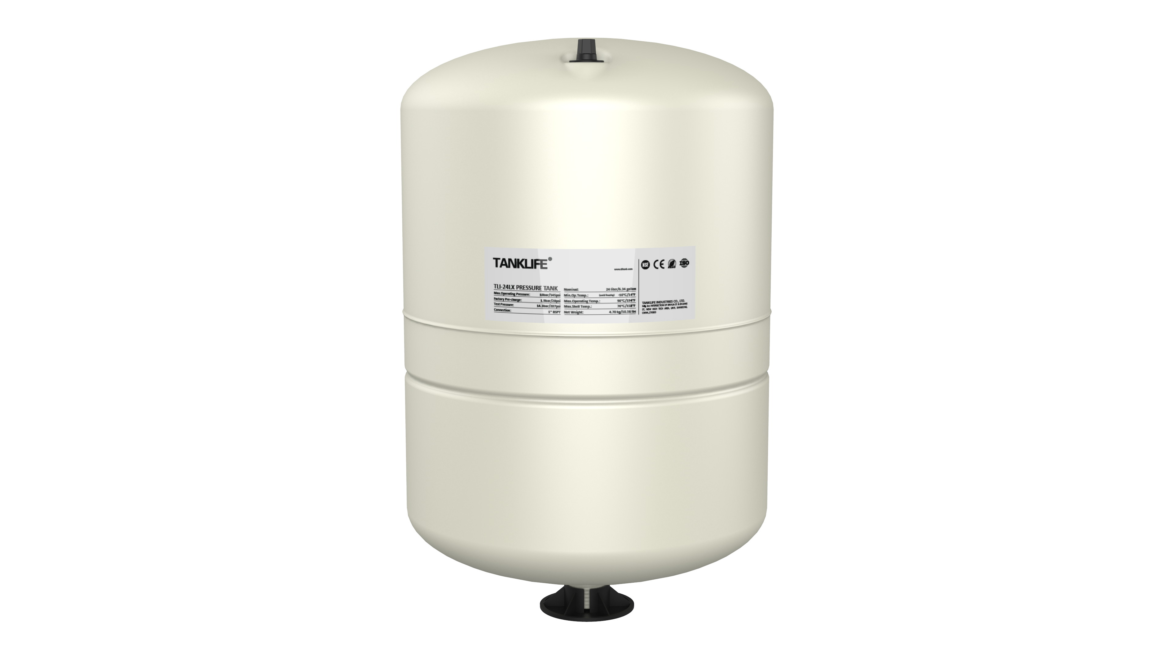 24 liters pressure tank