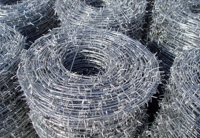 Barbed wire