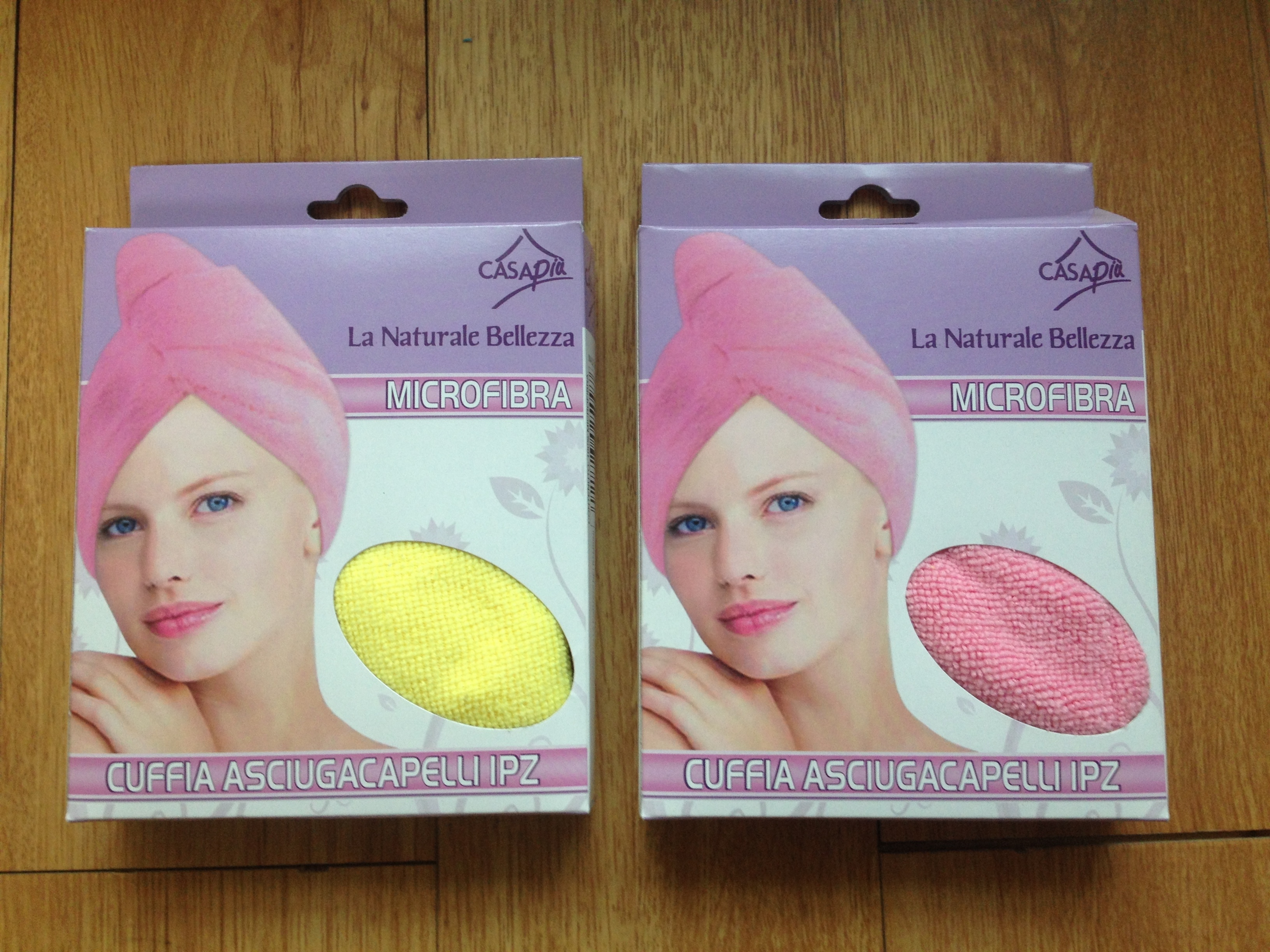 Microfiber hair turban