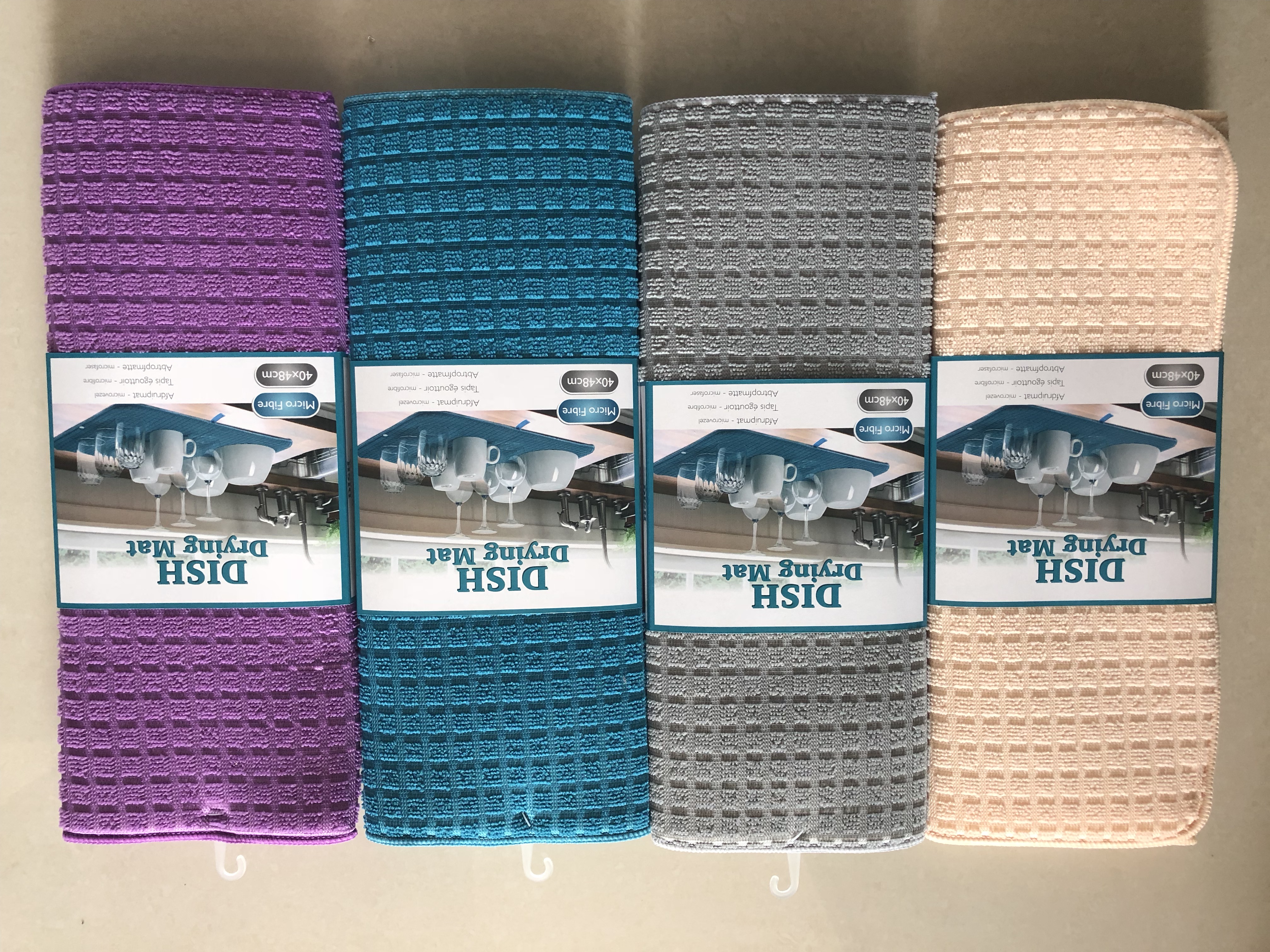 Microfiber drying mat