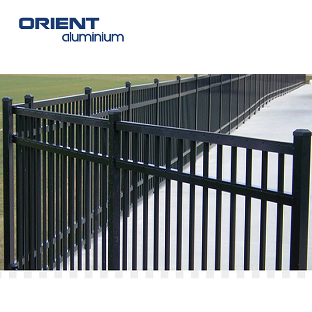 Aluminium Fence Pool Fence Flat Top And Spare Top Fence Garden Balcony Fence Panel