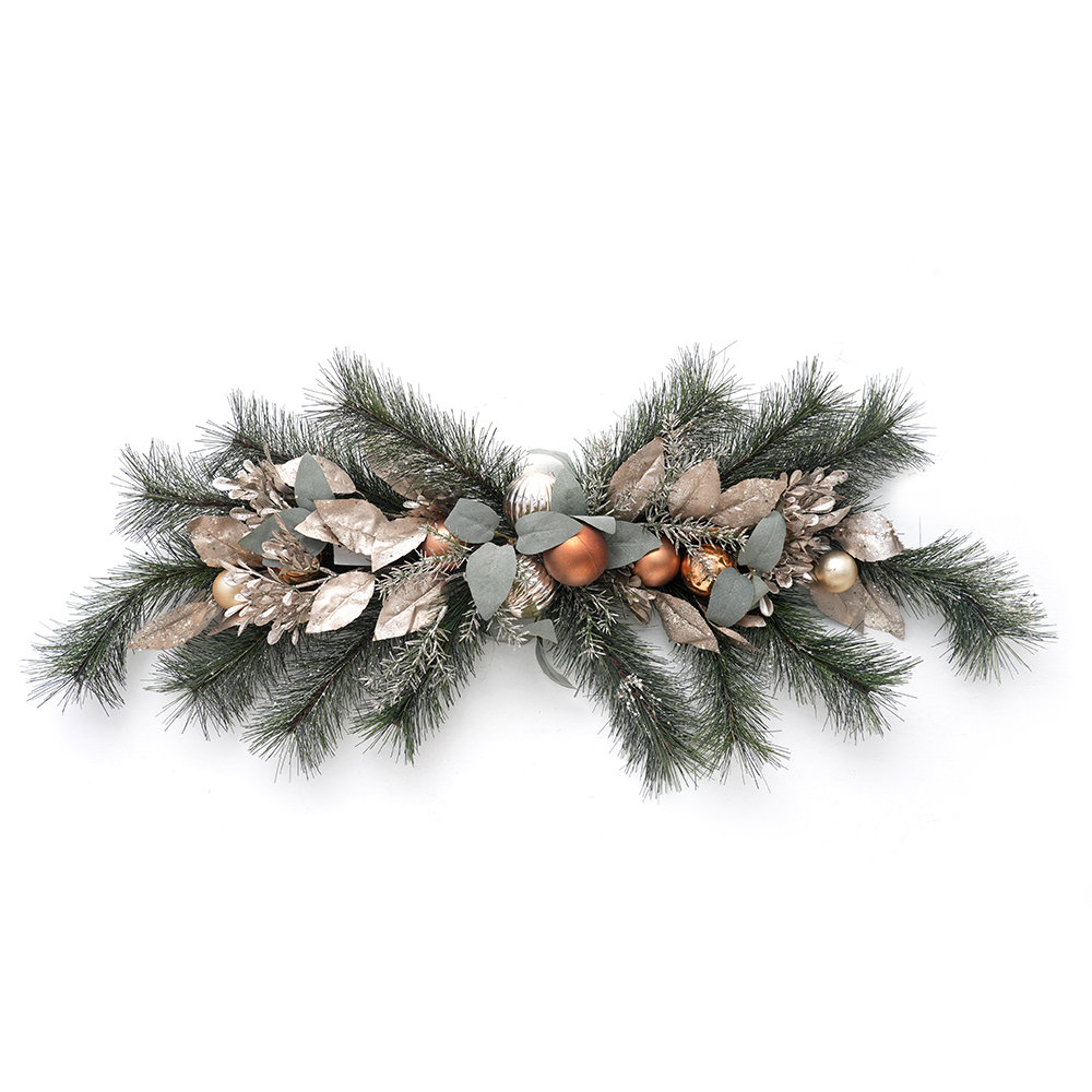 Transworld Christmas Swag Artificial Christmas Swag Garland For Lintel Hanging Decorations