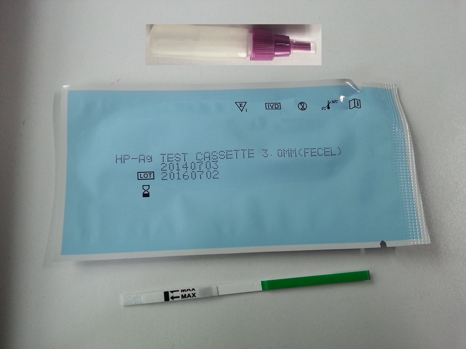 Hot Selling H.pylori Antigen Cassette Kits For Self Test