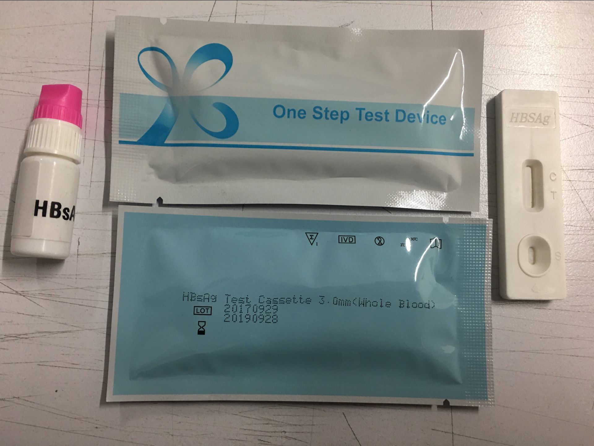 Hepatitis B HBsAg Rapid Cassette Test