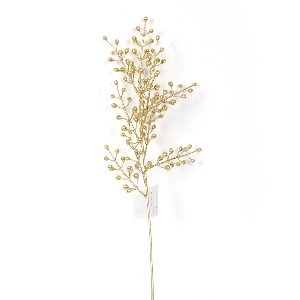 Transworld Christmas Artificial Branches Decor Glitter Golden Spray For Festival Christmas Decor