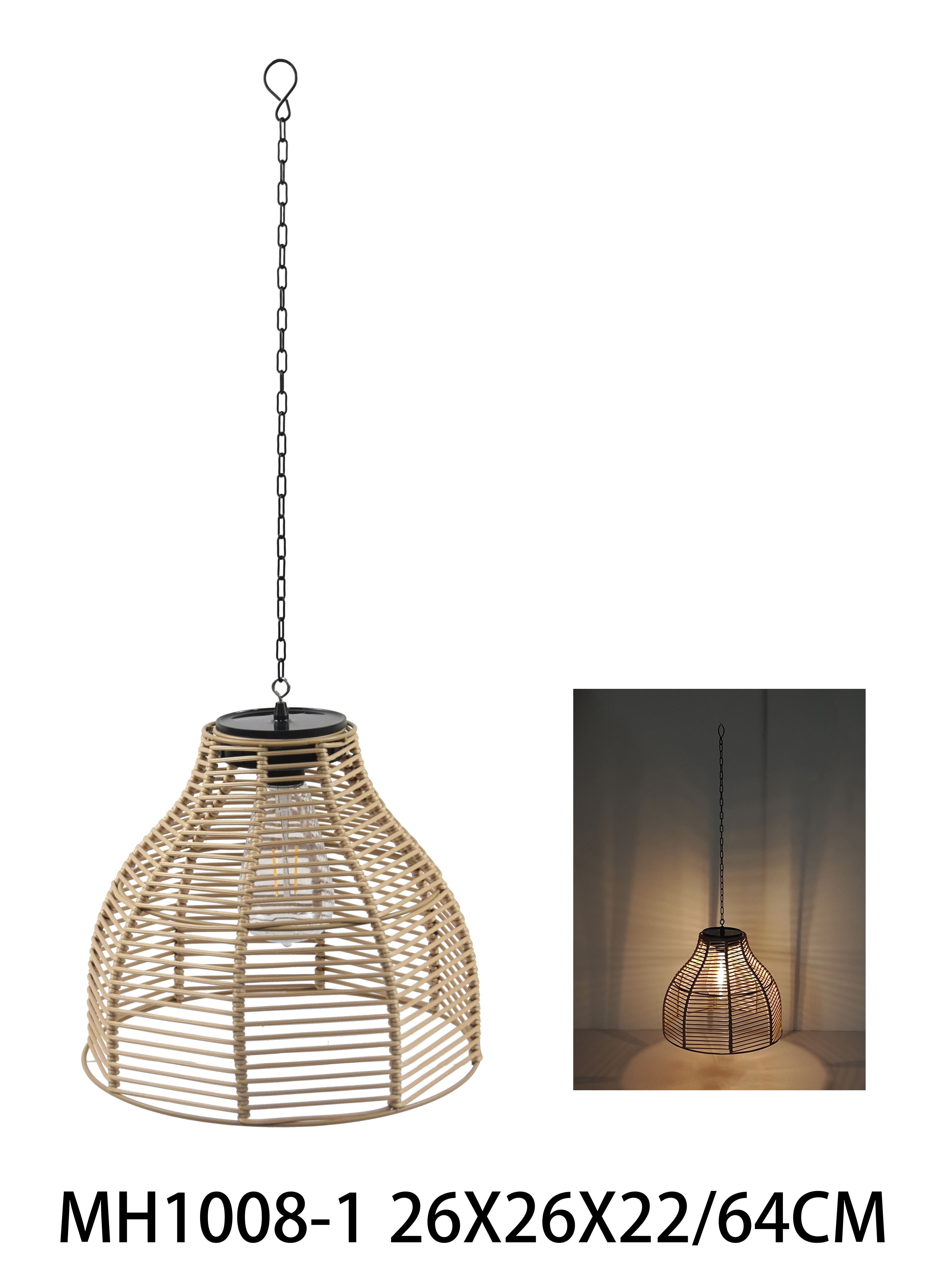 Solar hanging lights