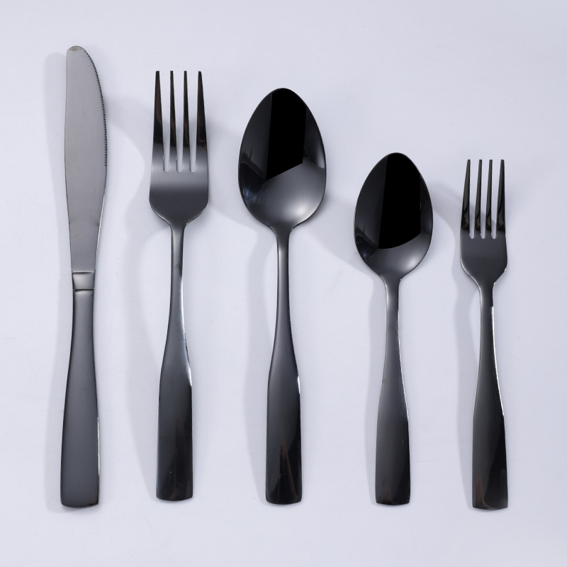 Stainless steel flatware cutlery set