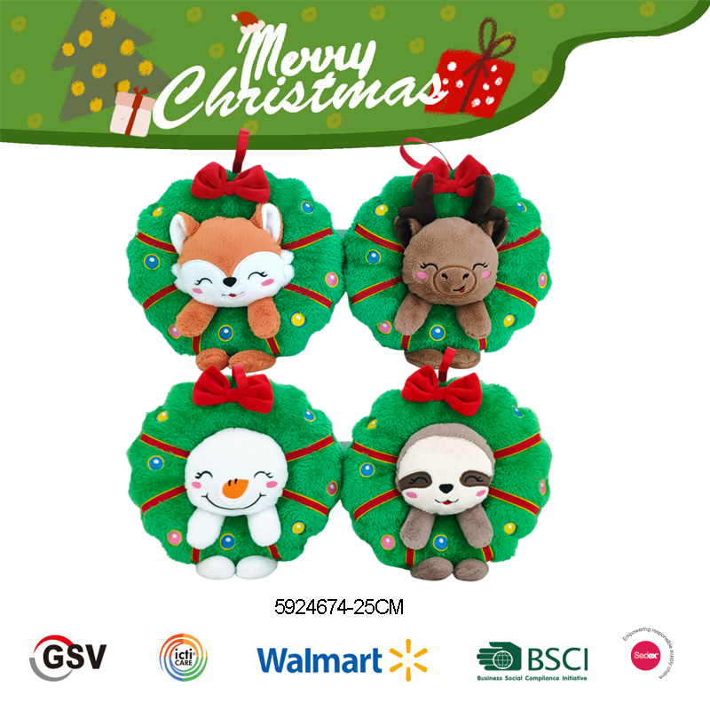 Christmas animals Pendant GTLT PLUSH TOY（5924674-25CM）