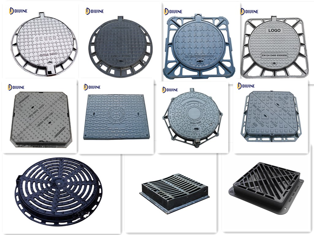 Manhole cover, grate, water meter box
