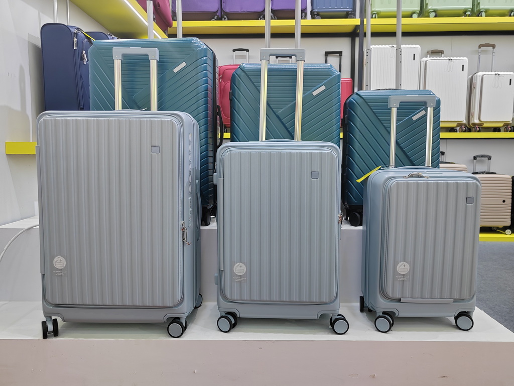 ABS+PC luggage with front pocket