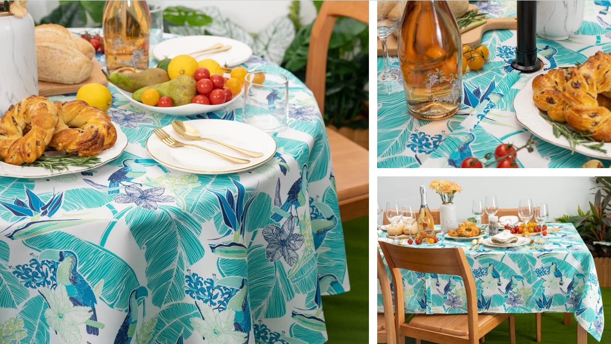 Polyester tablecloths