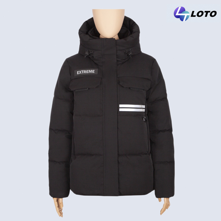 Ladies Puffer Jacket Black