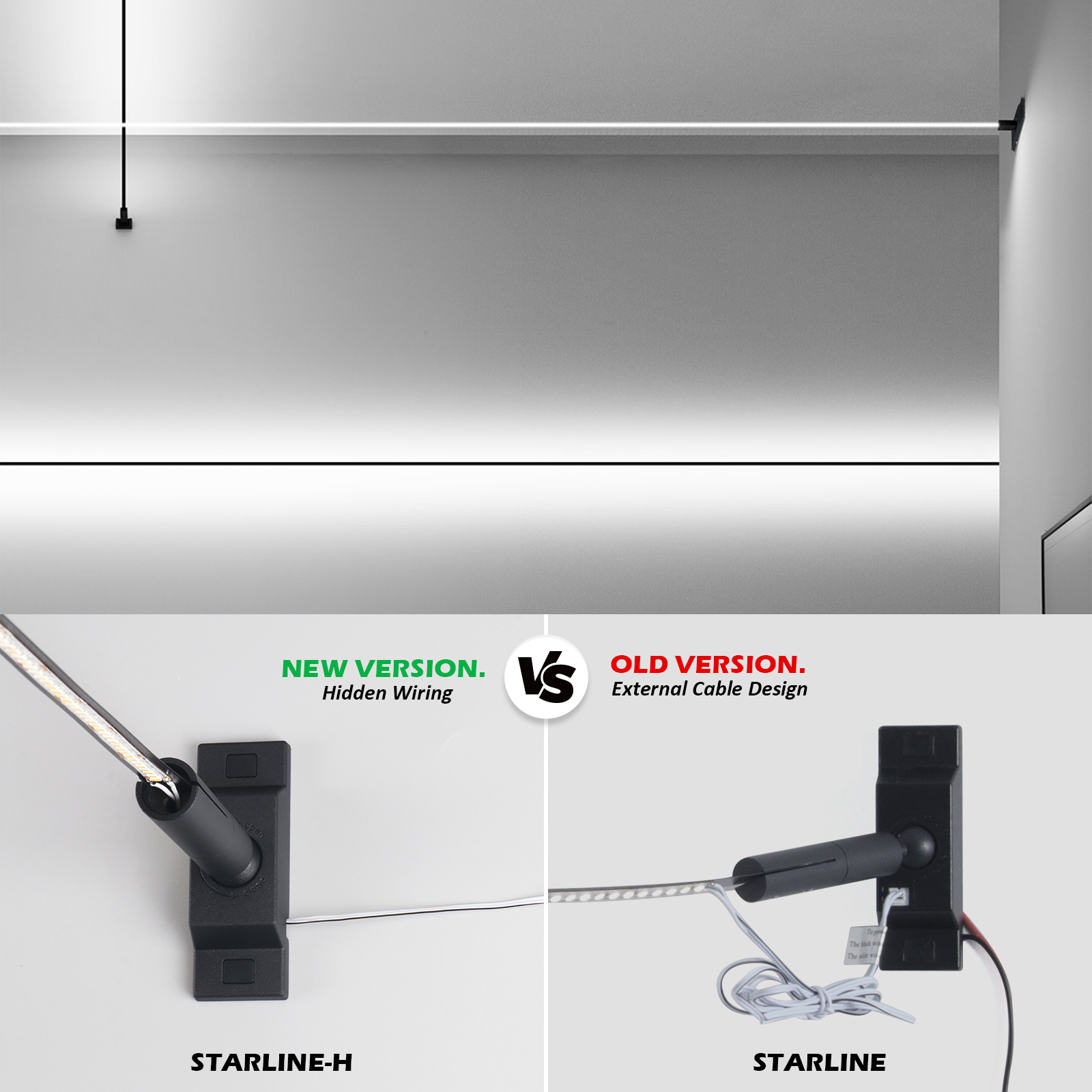 STARLINE-H Linear Lighting System, New Trend Line light, Galleries, Museums, Hall, Art Room Lighting