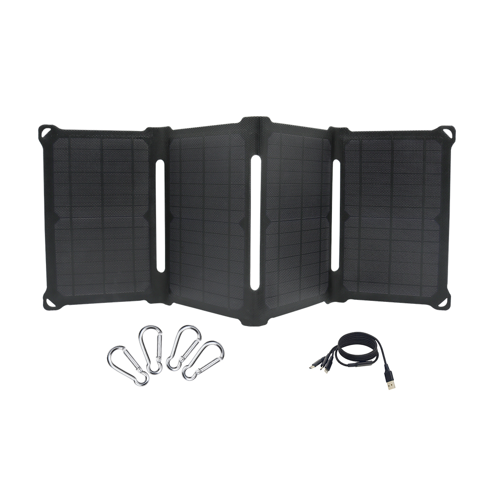 Solarparts Mono ETFE Portable Solar Panel 7V/28W 790*300*14mm with USB Port