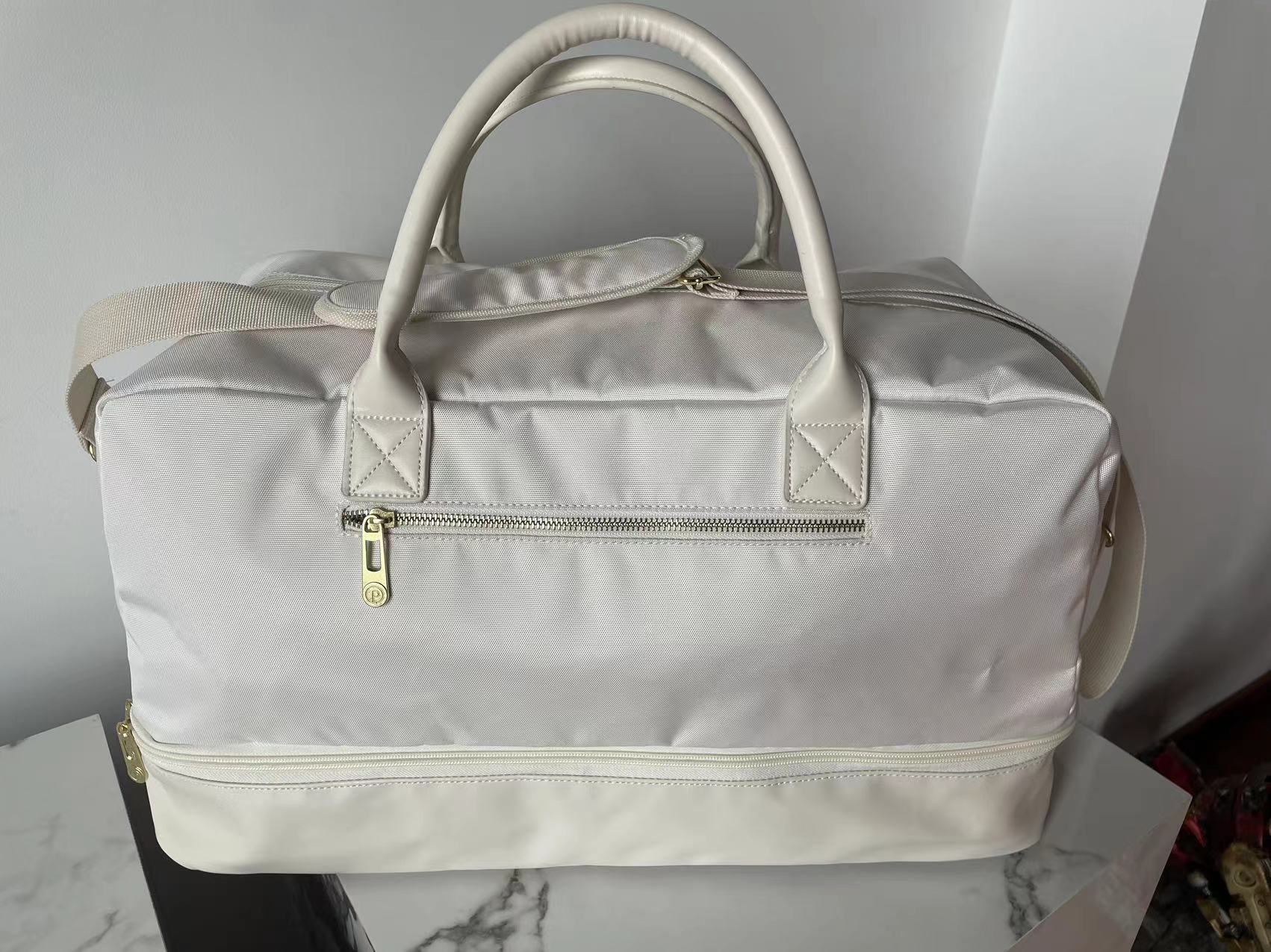 Double-decker travel bag