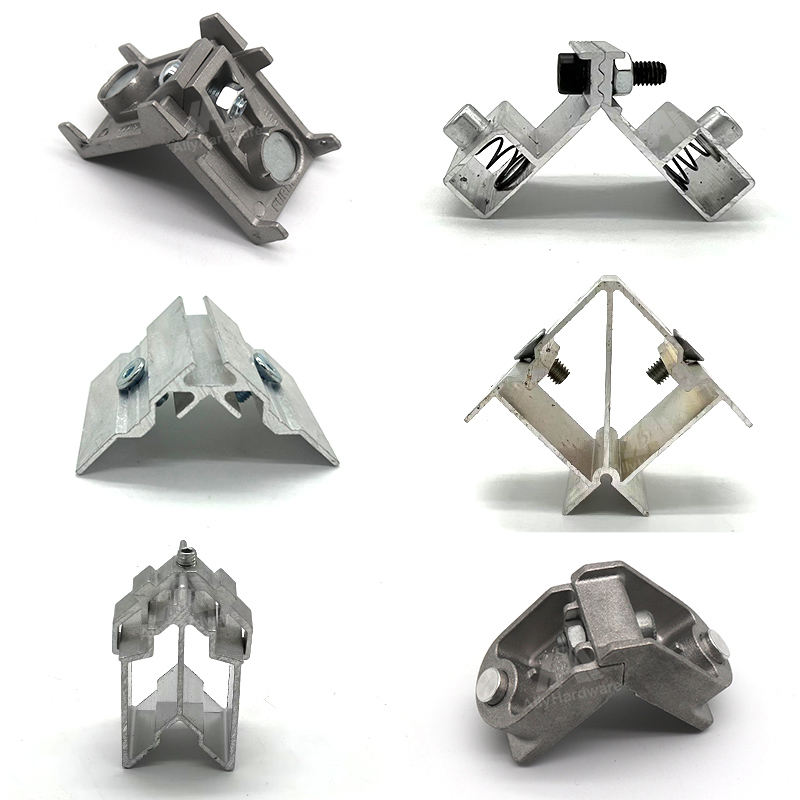 aluminium alloy window accessories connector corne