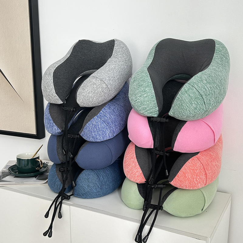 Jiangsu Yizhen Hump Neck Pillow Slow Rebound Neck Protection Memory Cotton