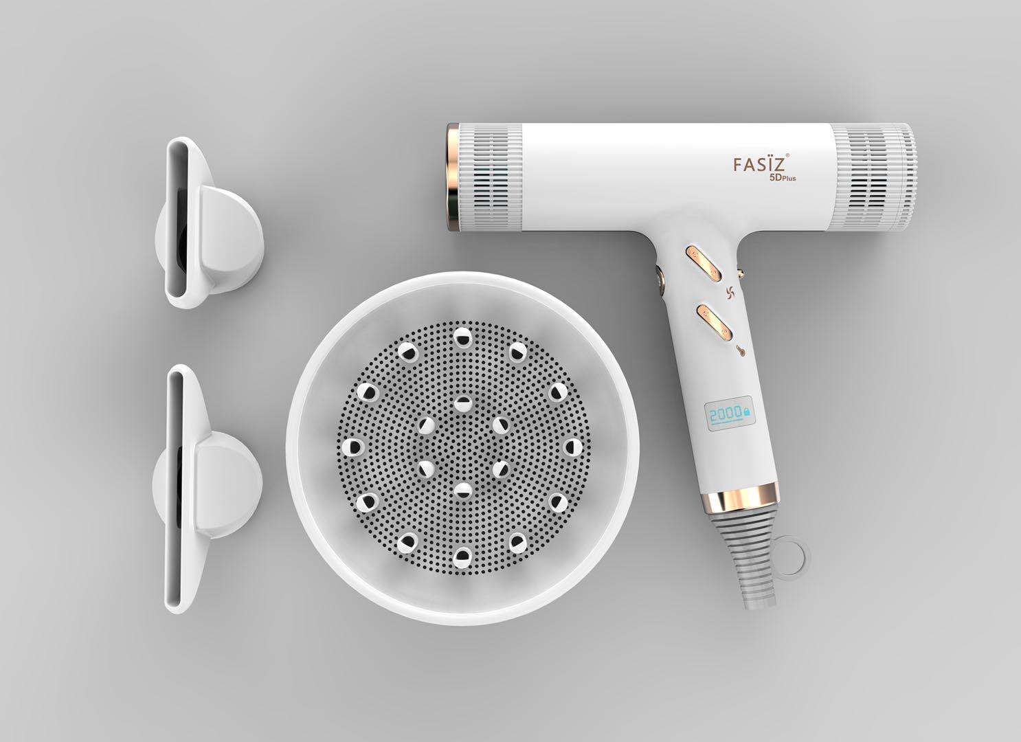 High-speed brushless hair dryer