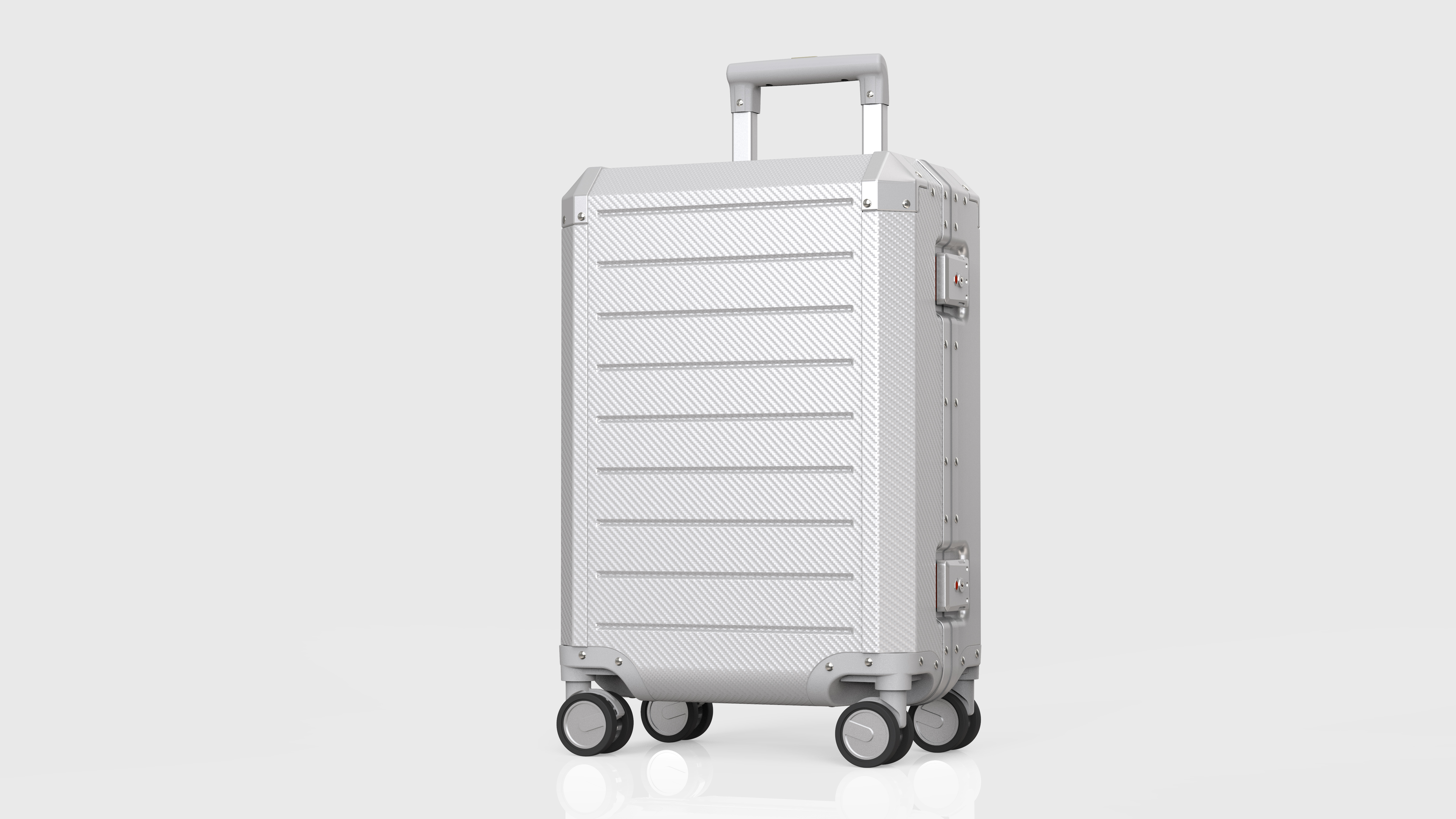 080 aluminum suitcase baggage braided, luggage