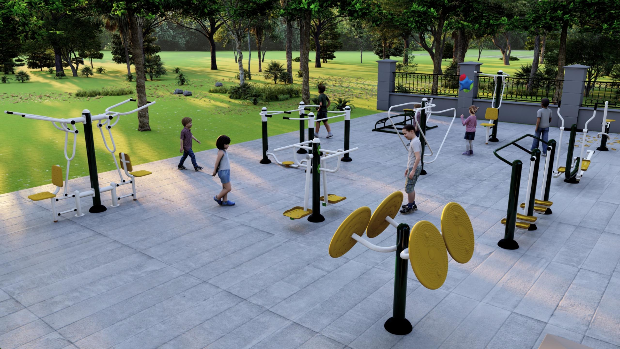 Outdoor Fitness Equipment