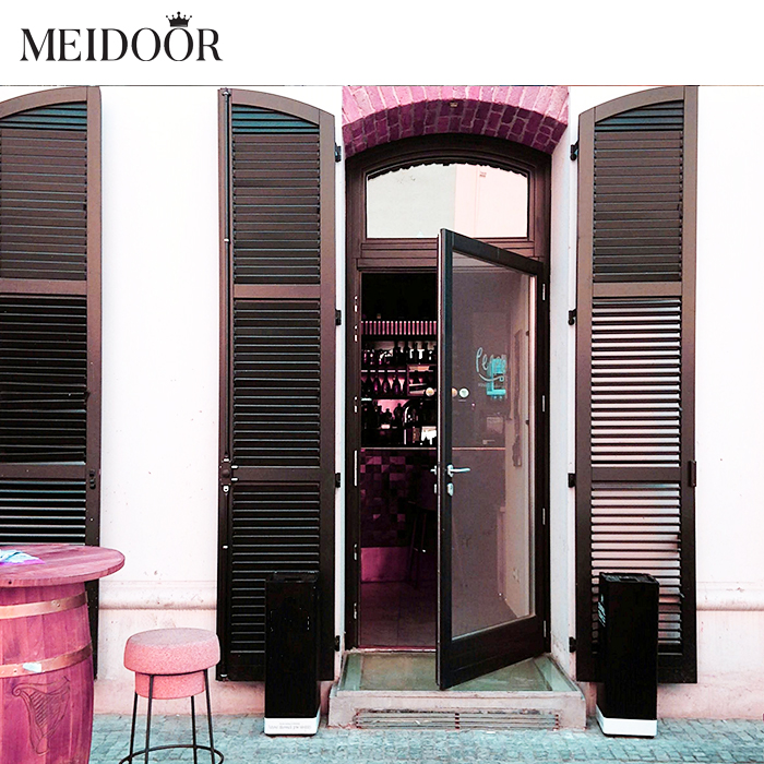 American NFRC standard villa house wide open casement door double glazed aluminum patio hinged doors