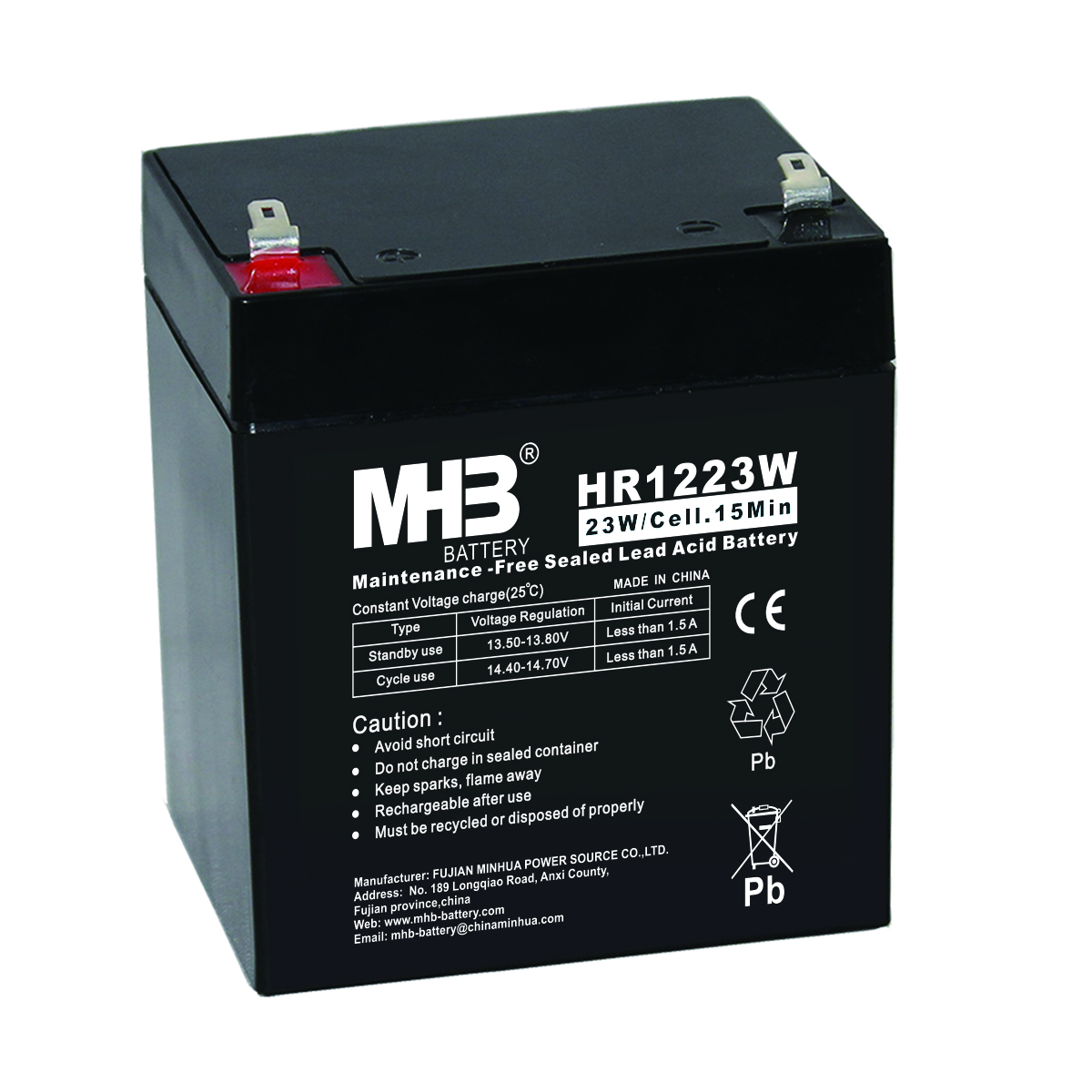 High Rate Series battery