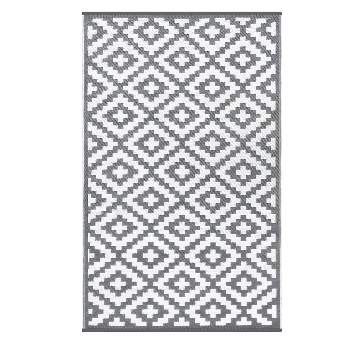 Outdoor/Indoor UV Fade Resistant Recycled Plastic Beach Mat