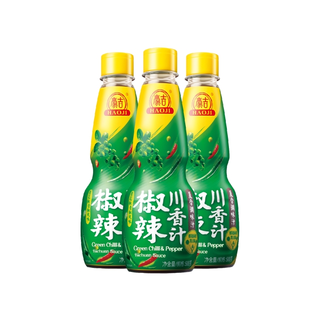 Haoji Green Chilli & Pepper Sichuan Sauce
