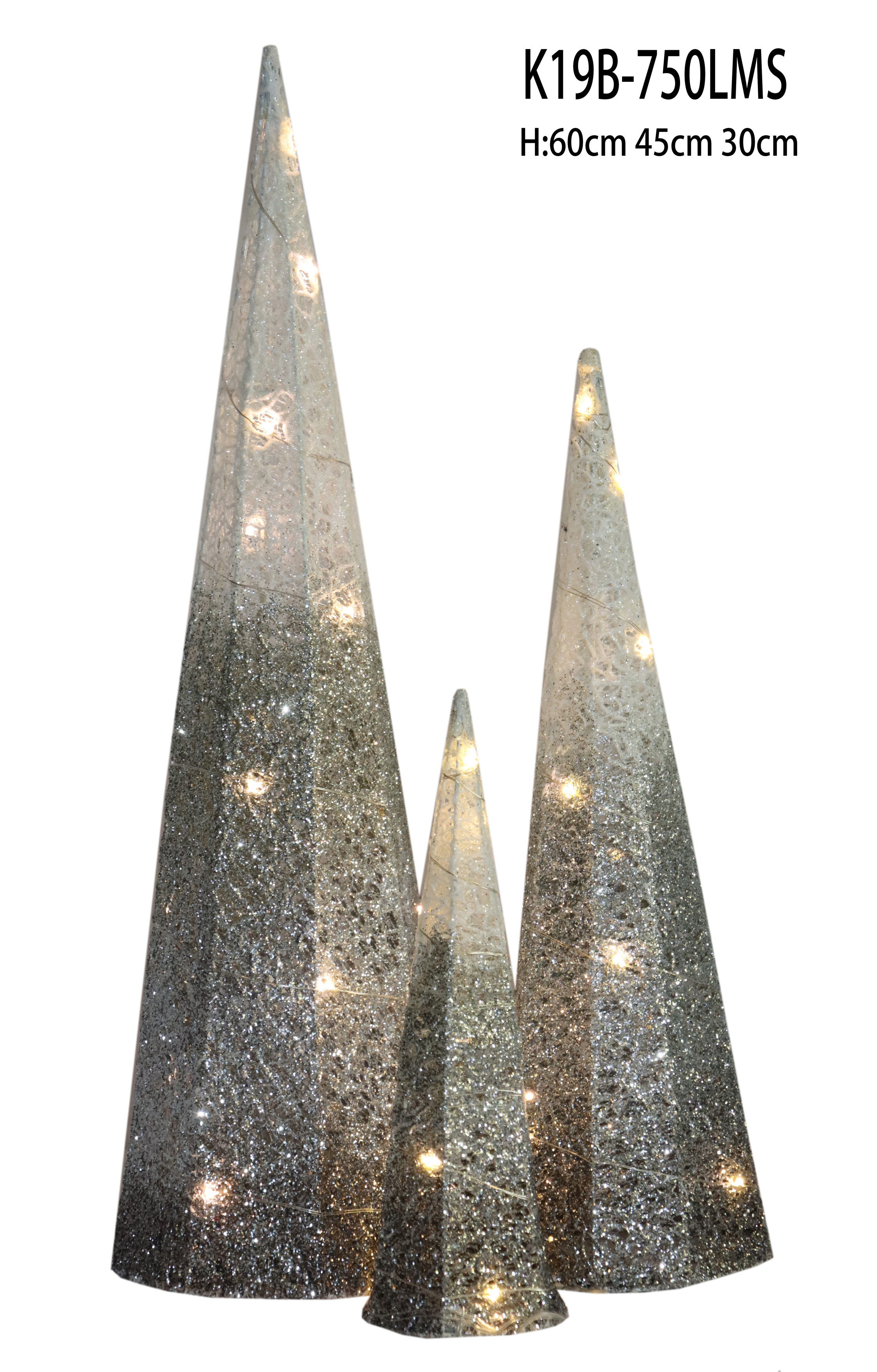 LED lighted Christmas tree decoration