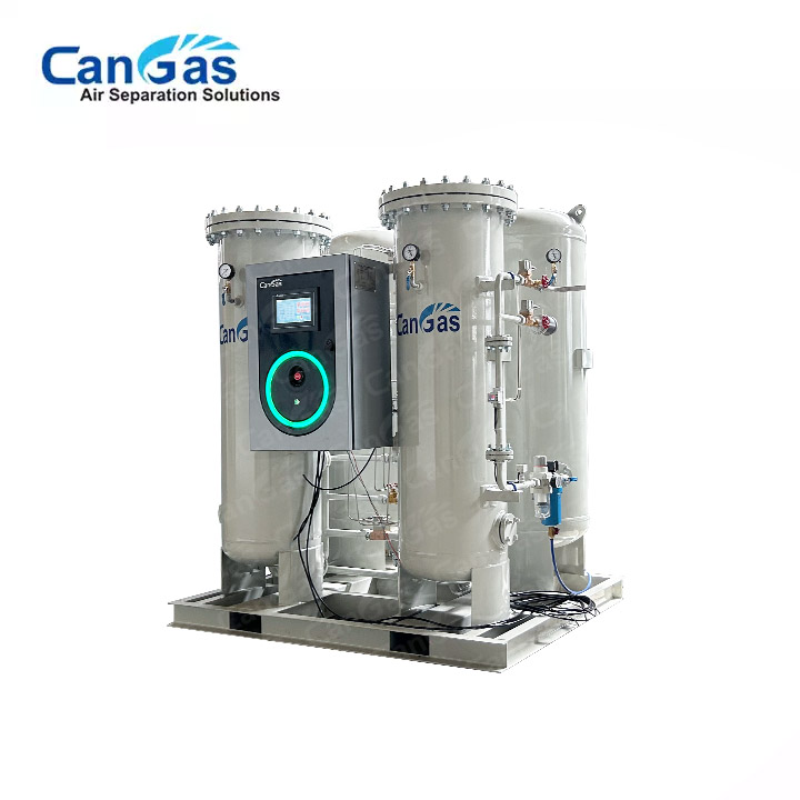 All on one skid PSA onsite nitrogen generator