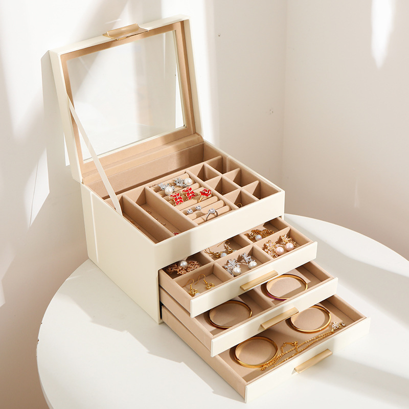 Multifunctional jewelry watch storage box