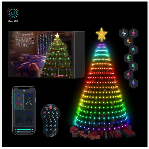 Smart App control christmas tree light