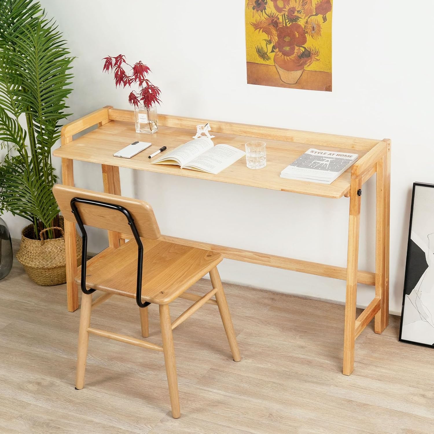 Computer Desk, Foldable Desk, Home Office Desks,