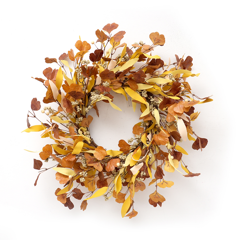 Transworld Artificial Flower Wreath Autumn Decorative Wreaths For Home Decorations