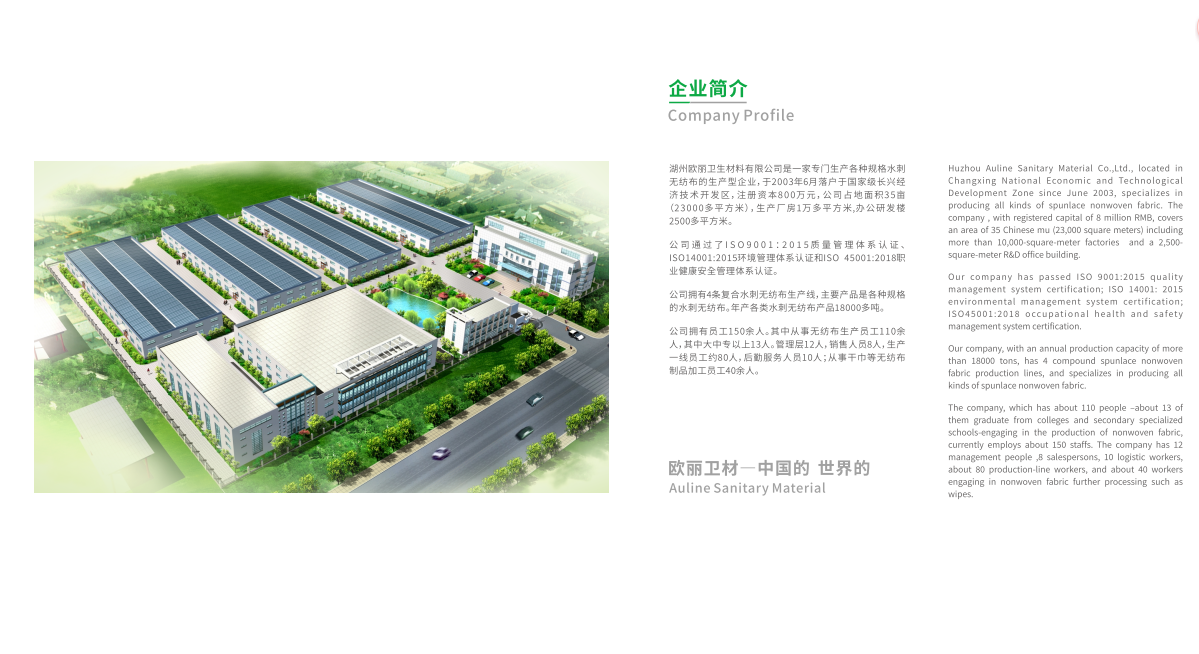 Huzhou Ouli Hygiene Materials Co., Ltd. – champú de cabello 1