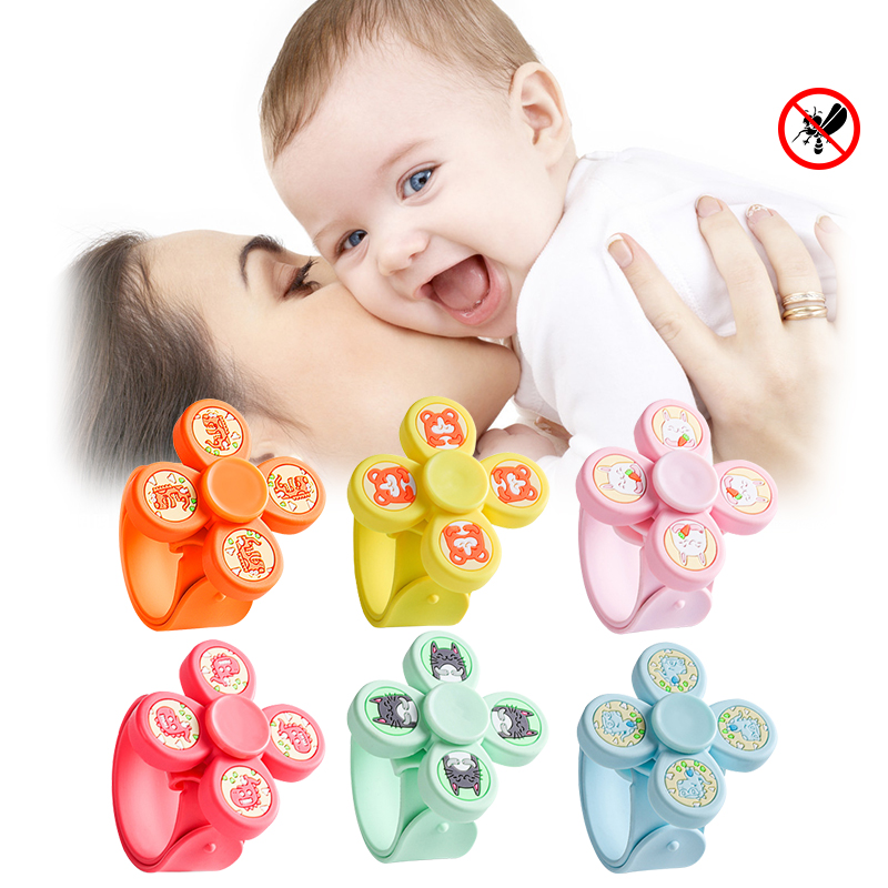 FActory price rotate mosquito repellent bracelets