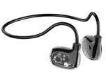 Nneck mounted air conduction wireless earphone